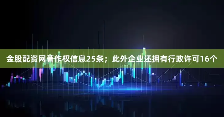 金股配资网著作权信息25条；此外企业还拥有行政许可16个