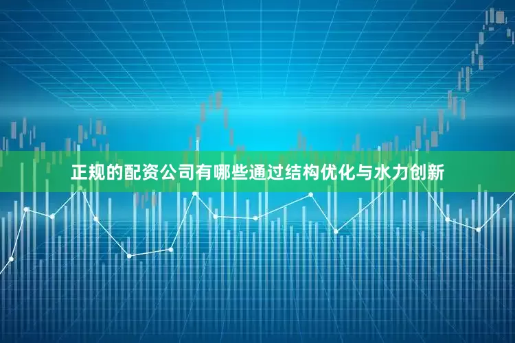 正规的配资公司有哪些通过结构优化与水力创新
